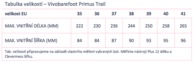 Vivo Primus Trail FG